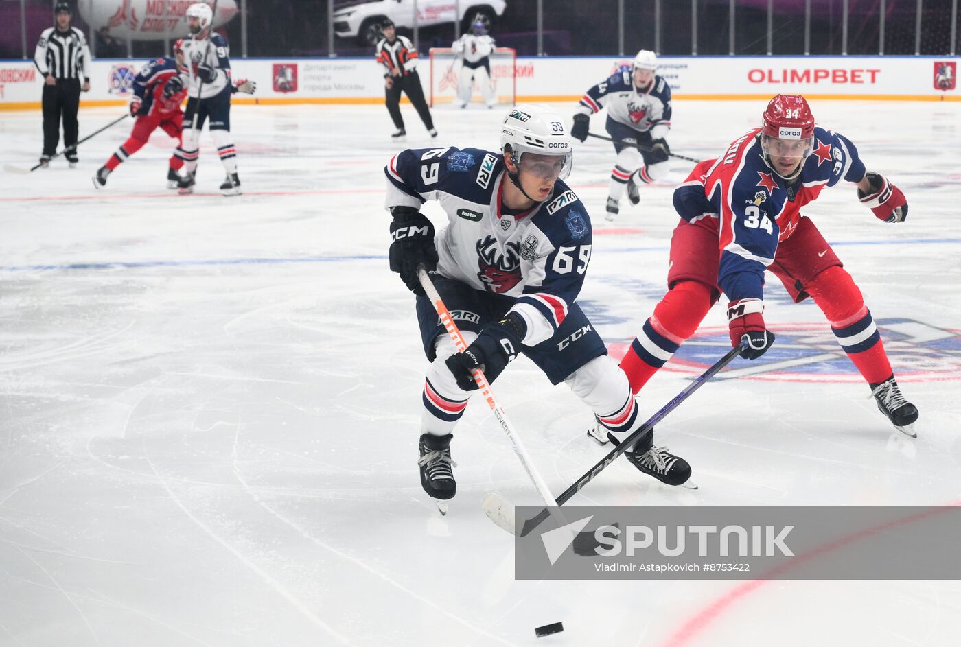 Russia Ice Hockey Moscow Mayor Cup CSKA - Torpedo