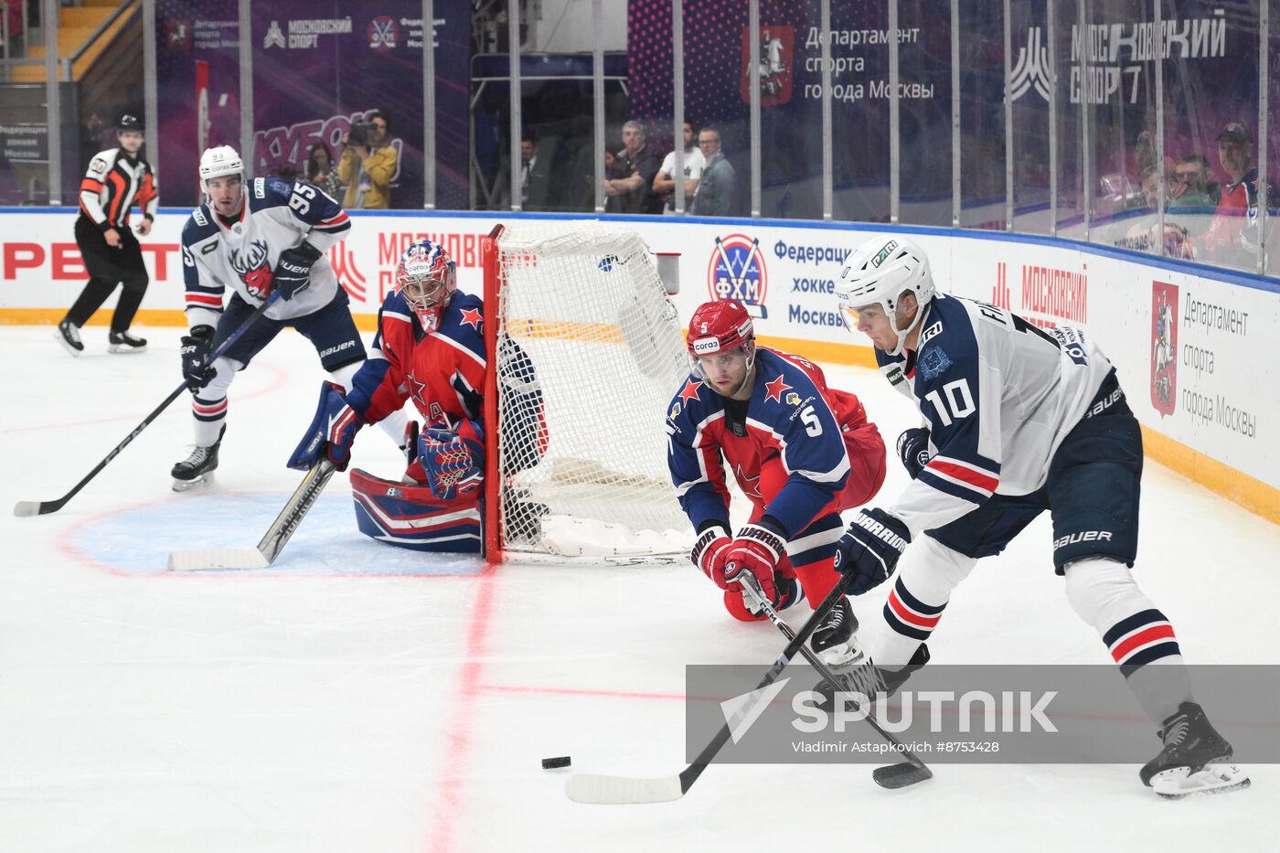 Russia Ice Hockey Moscow Mayor Cup CSKA - Torpedo