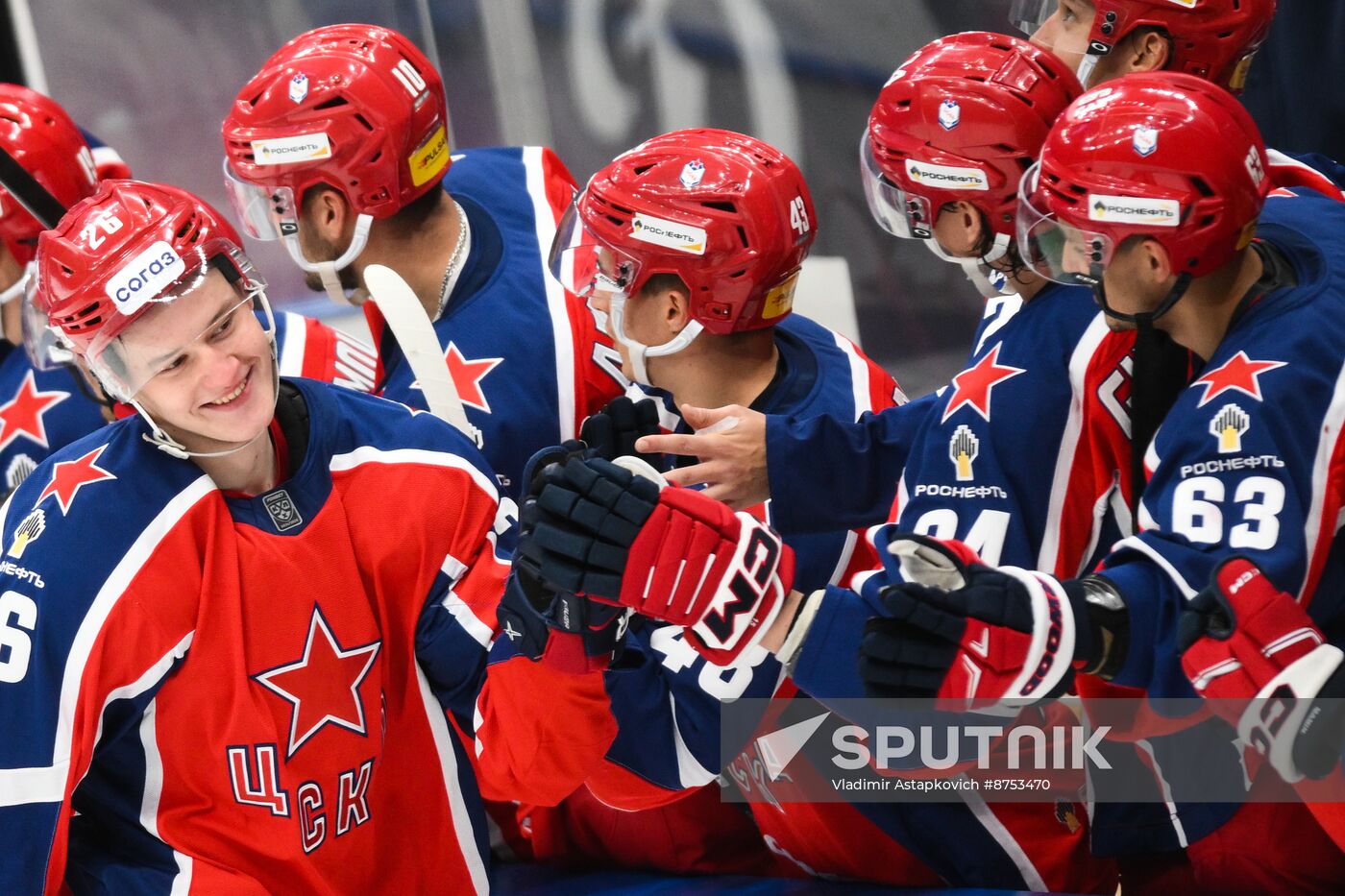 Russia Ice Hockey Moscow Mayor Cup CSKA - Torpedo