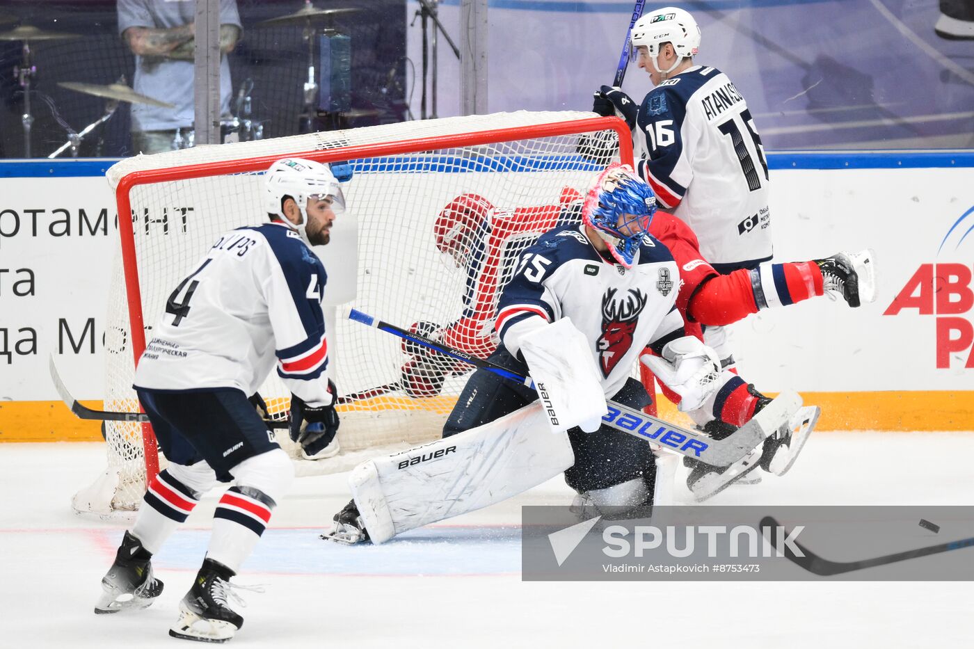 Russia Ice Hockey Moscow Mayor Cup CSKA - Torpedo