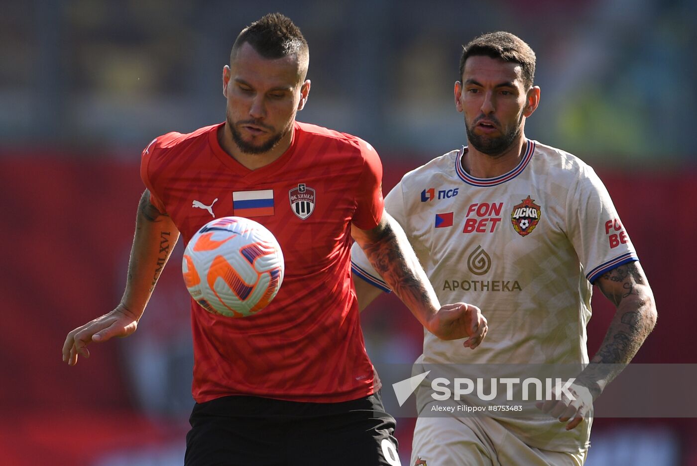 Russia Soccer Premier-League Khimki - CSKA