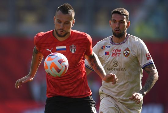 Russia Soccer Premier-League Khimki - CSKA