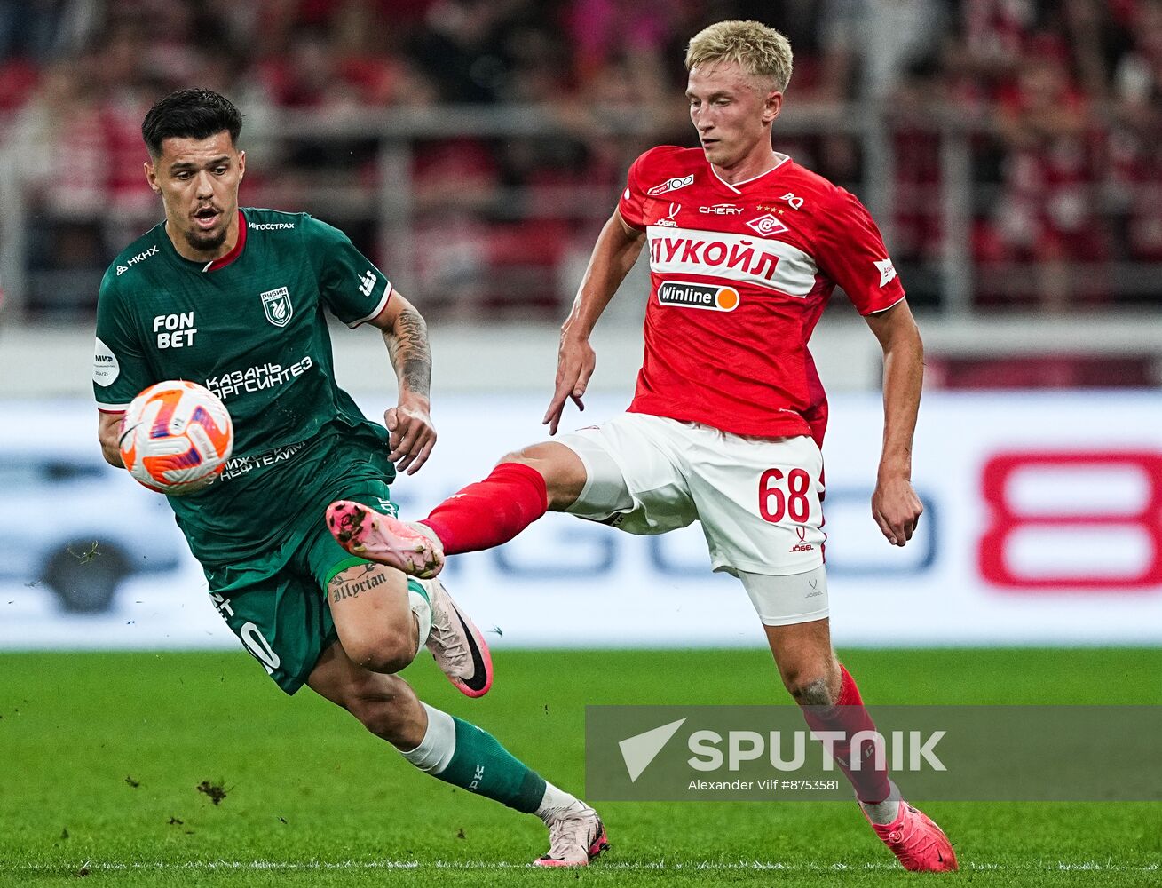 Russia Soccer Premier-League Spartak - Rubin