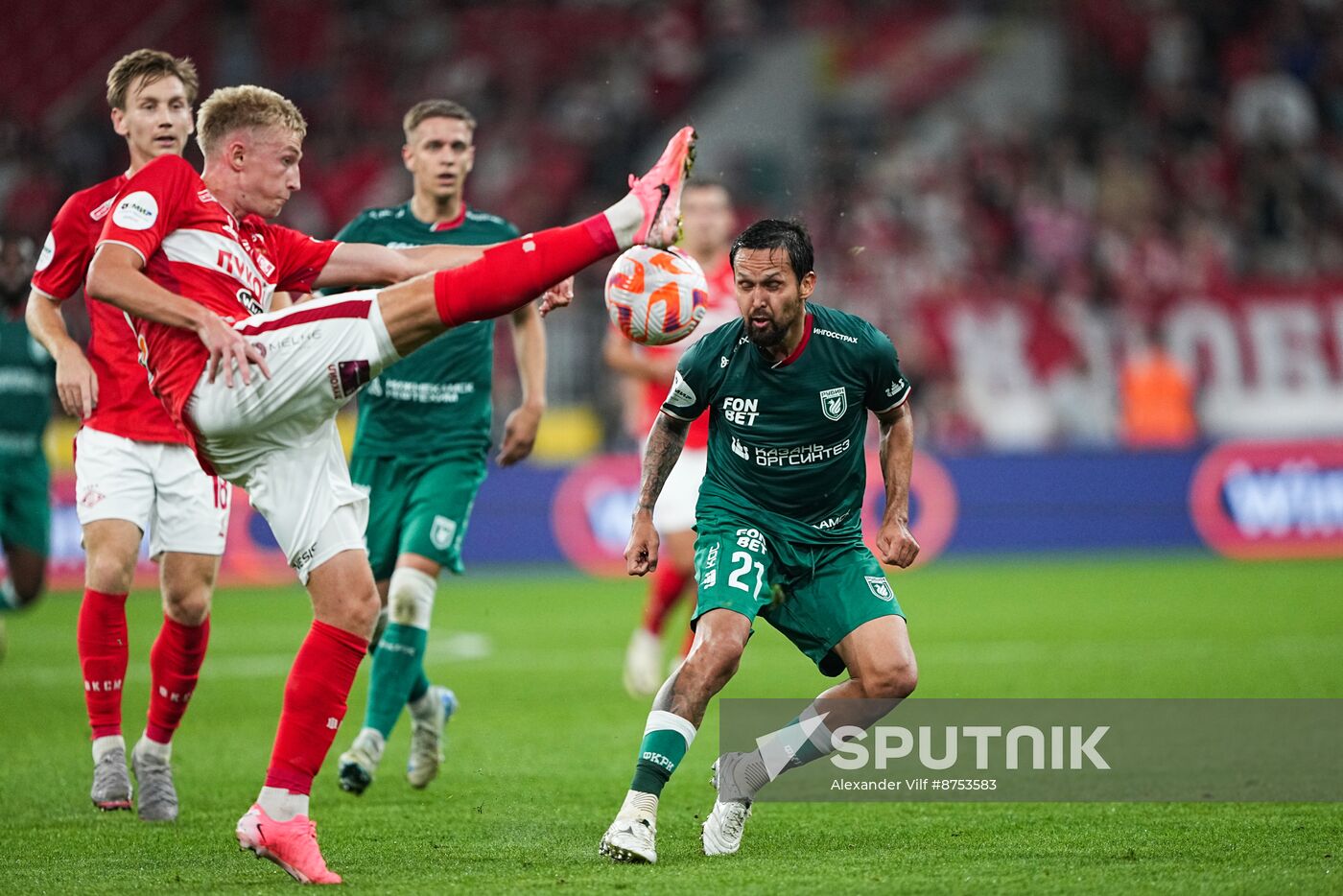 Russia Soccer Premier-League Spartak - Rubin