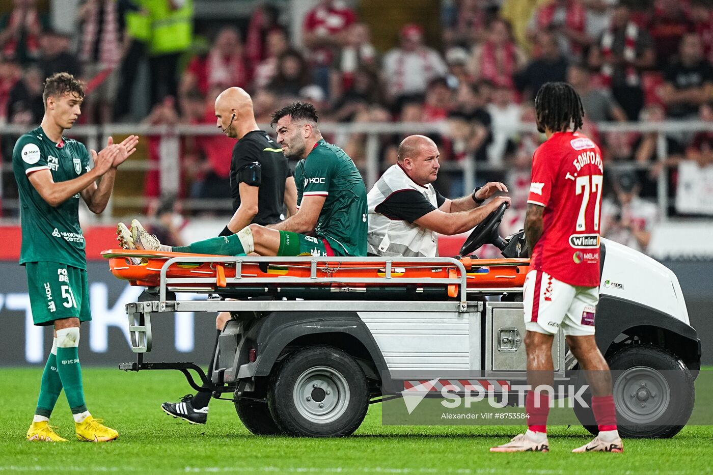 Russia Soccer Premier-League Spartak - Rubin