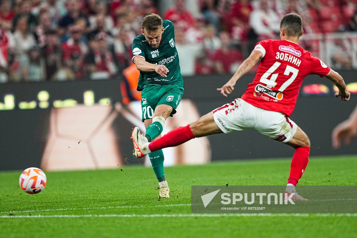 Russia Soccer Premier-League Spartak - Rubin