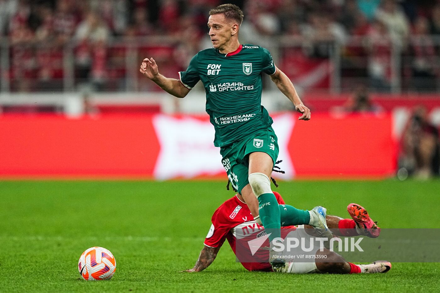 Russia Soccer Premier-League Spartak - Rubin