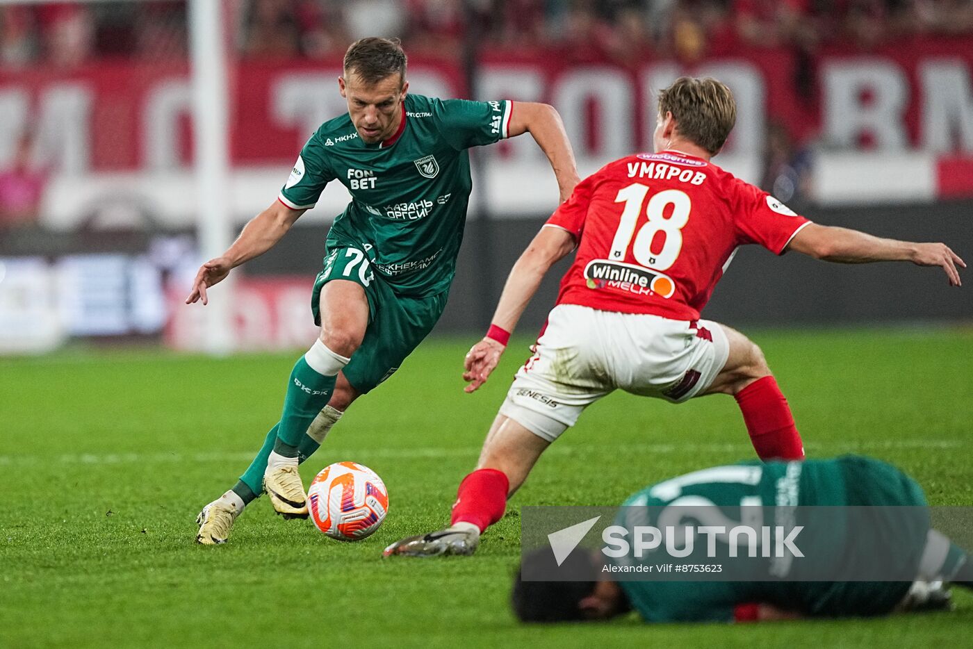 Russia Soccer Premier-League Spartak - Rubin