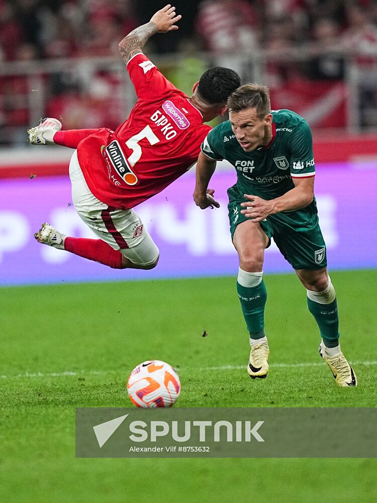 Russia Soccer Premier-League Spartak - Rubin