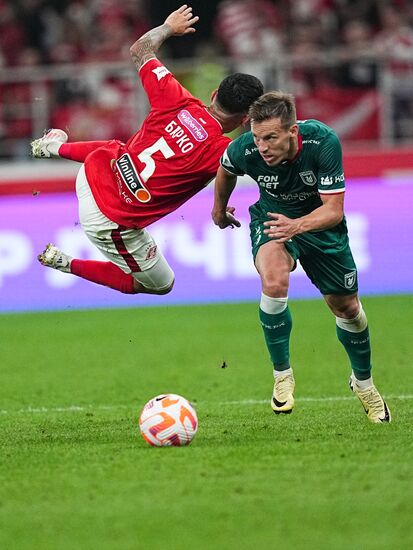 Russia Soccer Premier-League Spartak - Rubin