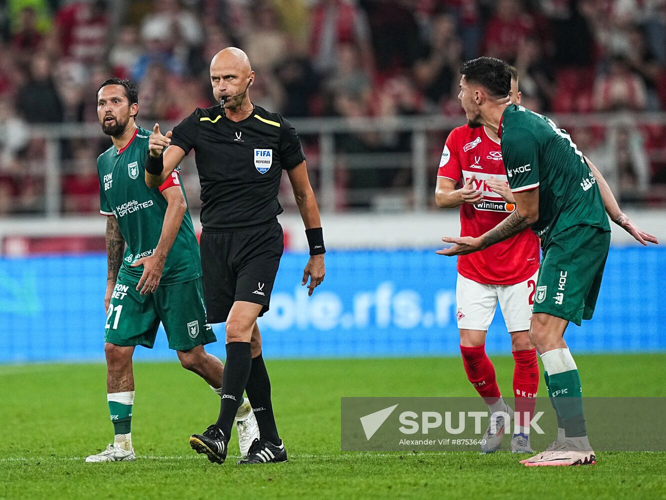 Russia Soccer Premier-League Spartak - Rubin