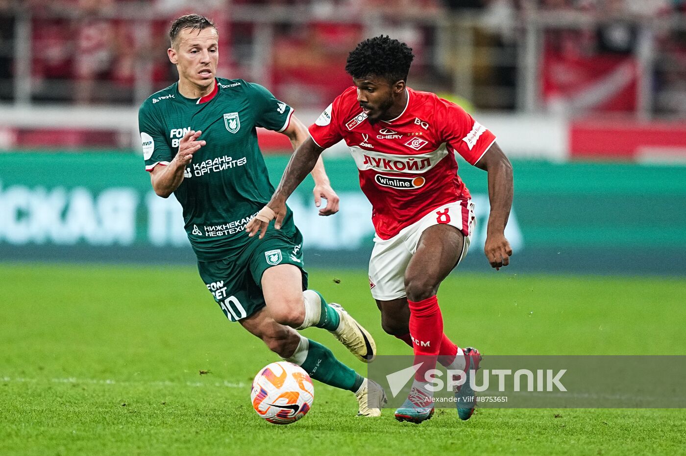 Russia Soccer Premier-League Spartak - Rubin