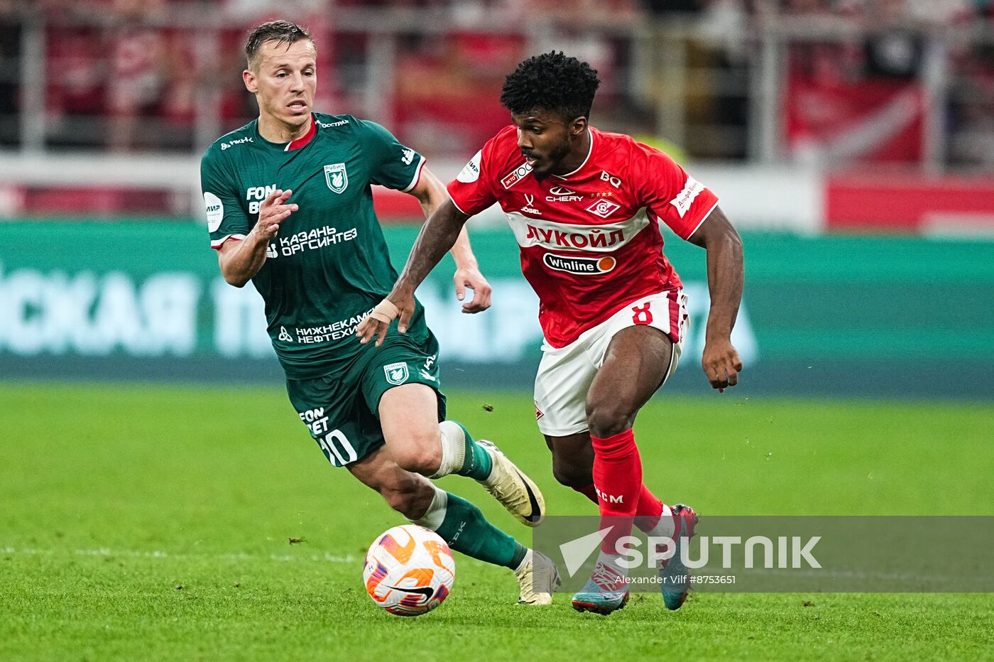 Russia Soccer Premier-League Spartak - Rubin