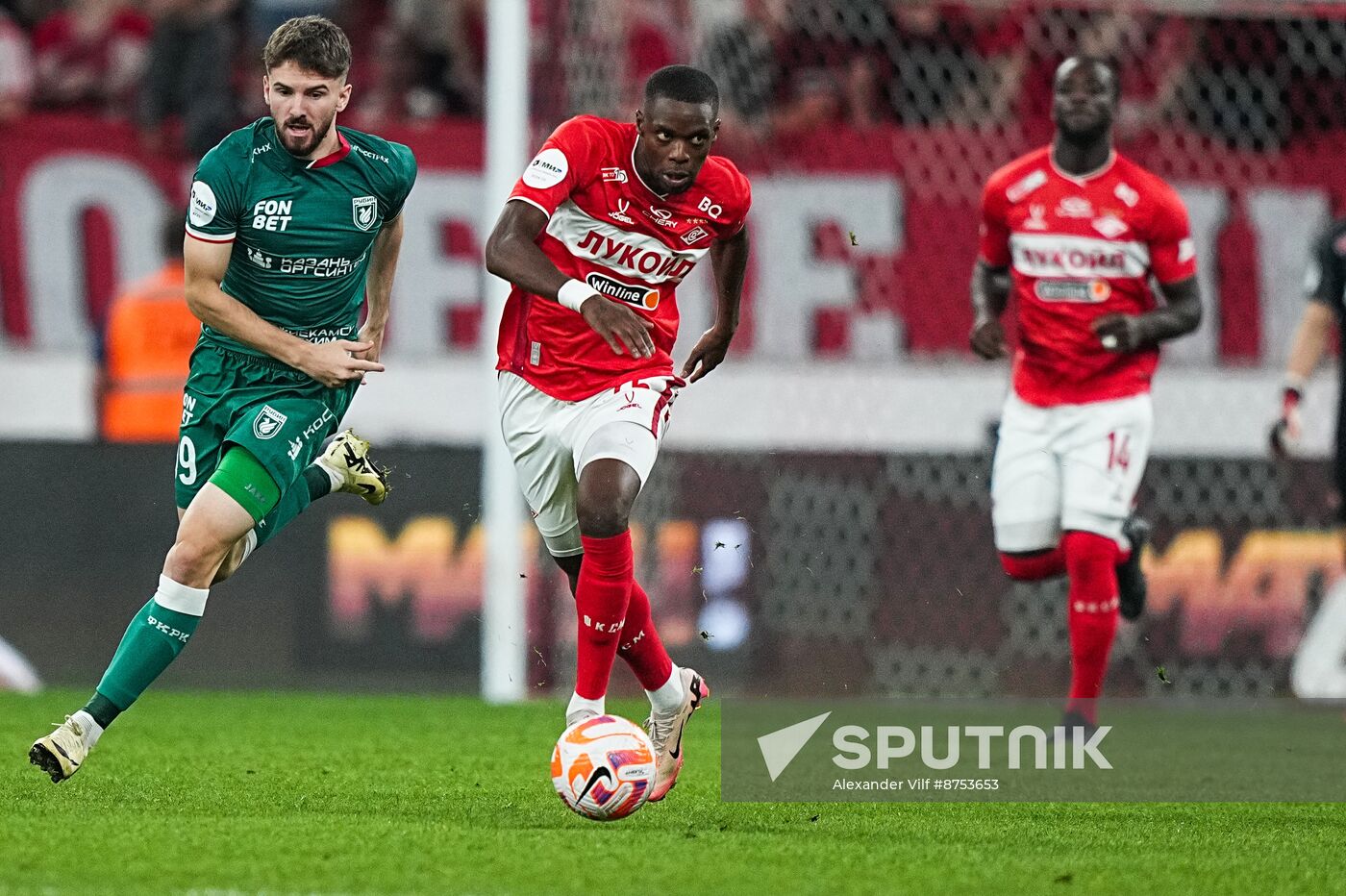 Russia Soccer Premier-League Spartak - Rubin