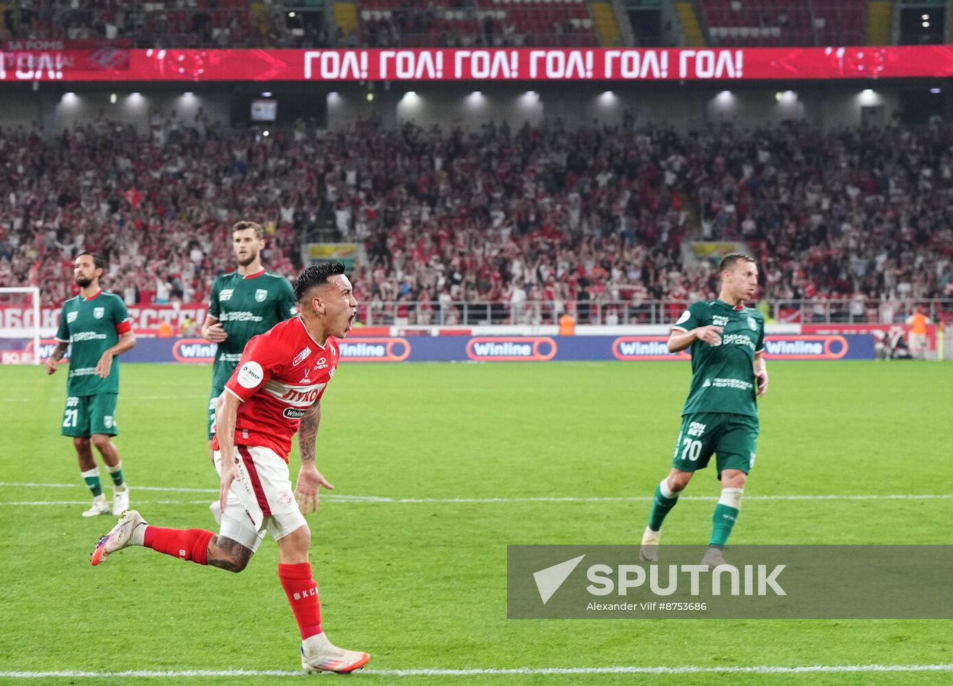 Russia Soccer Premier-League Spartak - Rubin