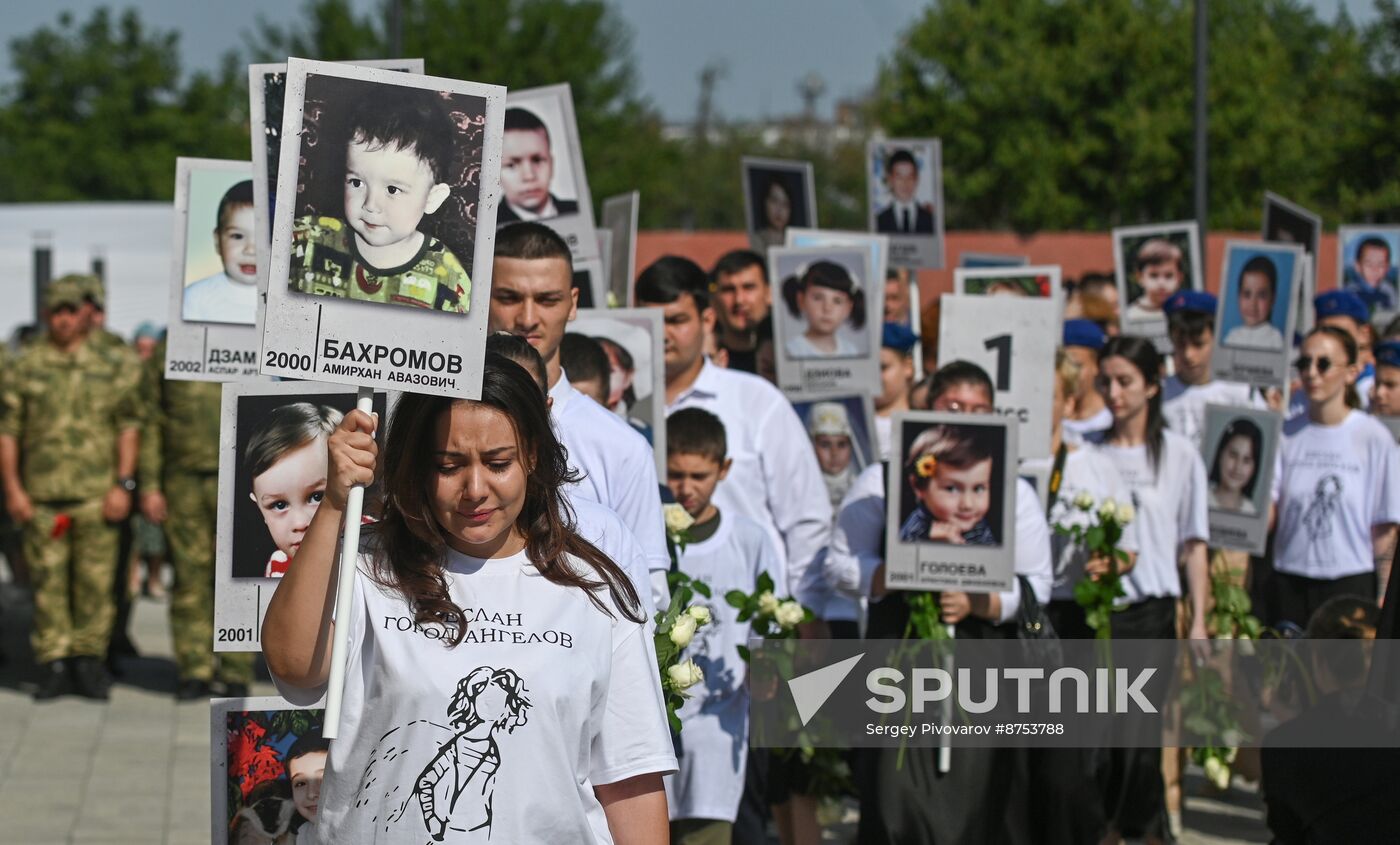 Russia Beslan School Siege Anniversary