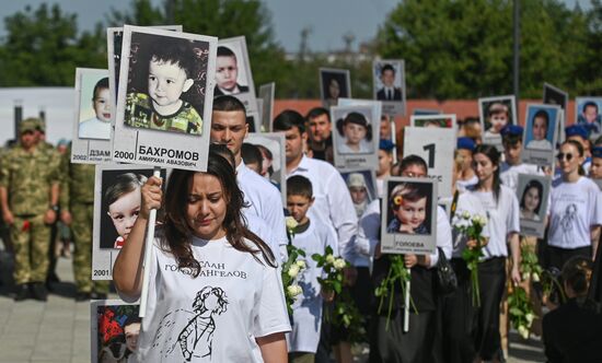 Russia Beslan School Siege Anniversary