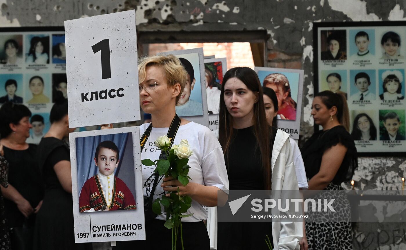 Russia Beslan School Siege Anniversary