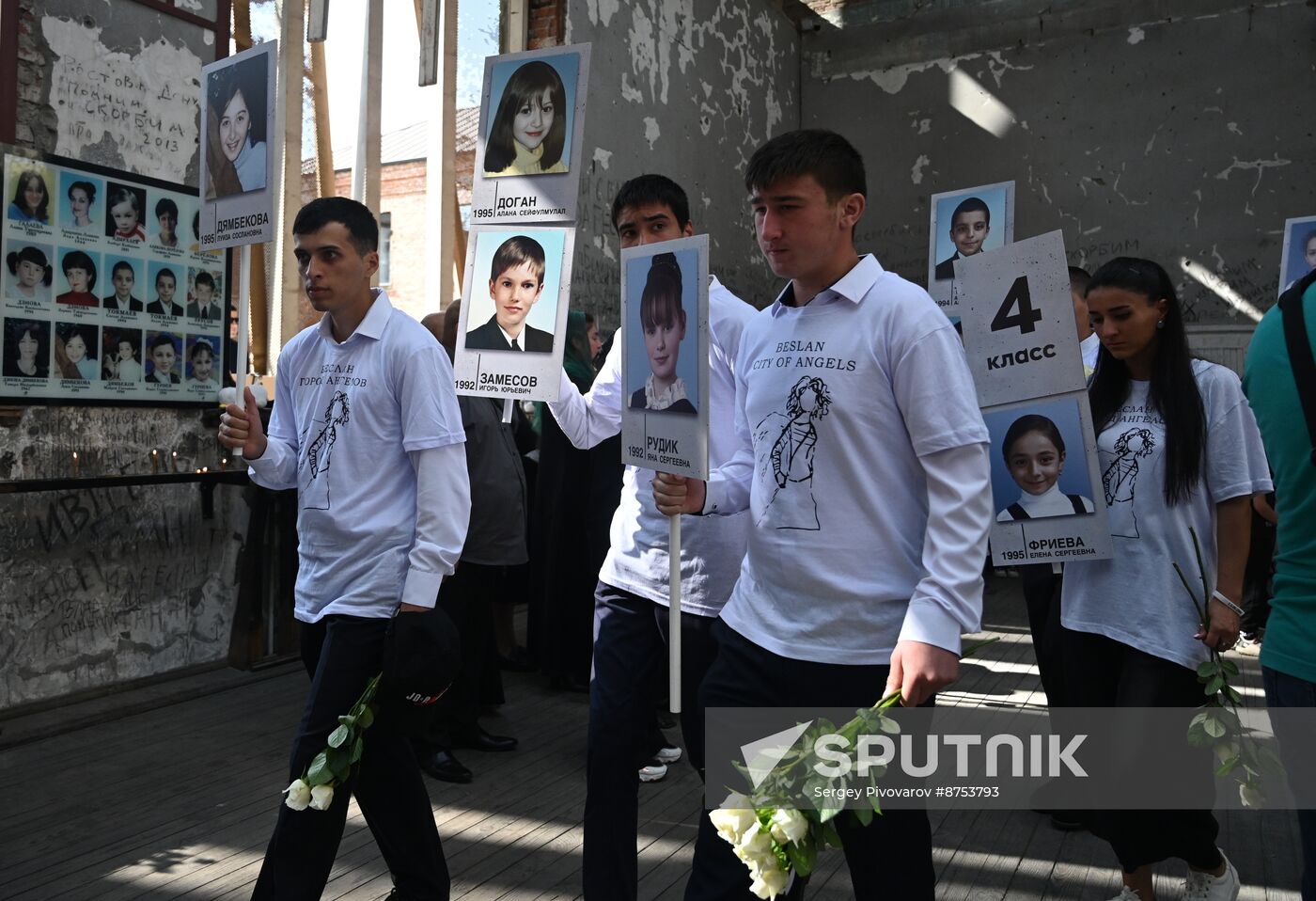 Russia Beslan School Siege Anniversary