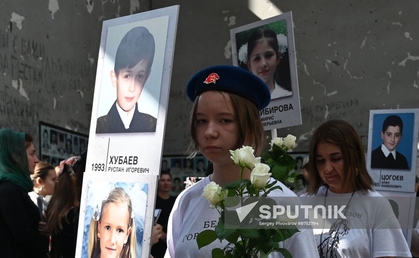 Russia Beslan School Siege Anniversary