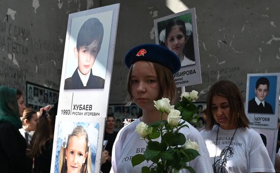 Russia Beslan School Siege Anniversary