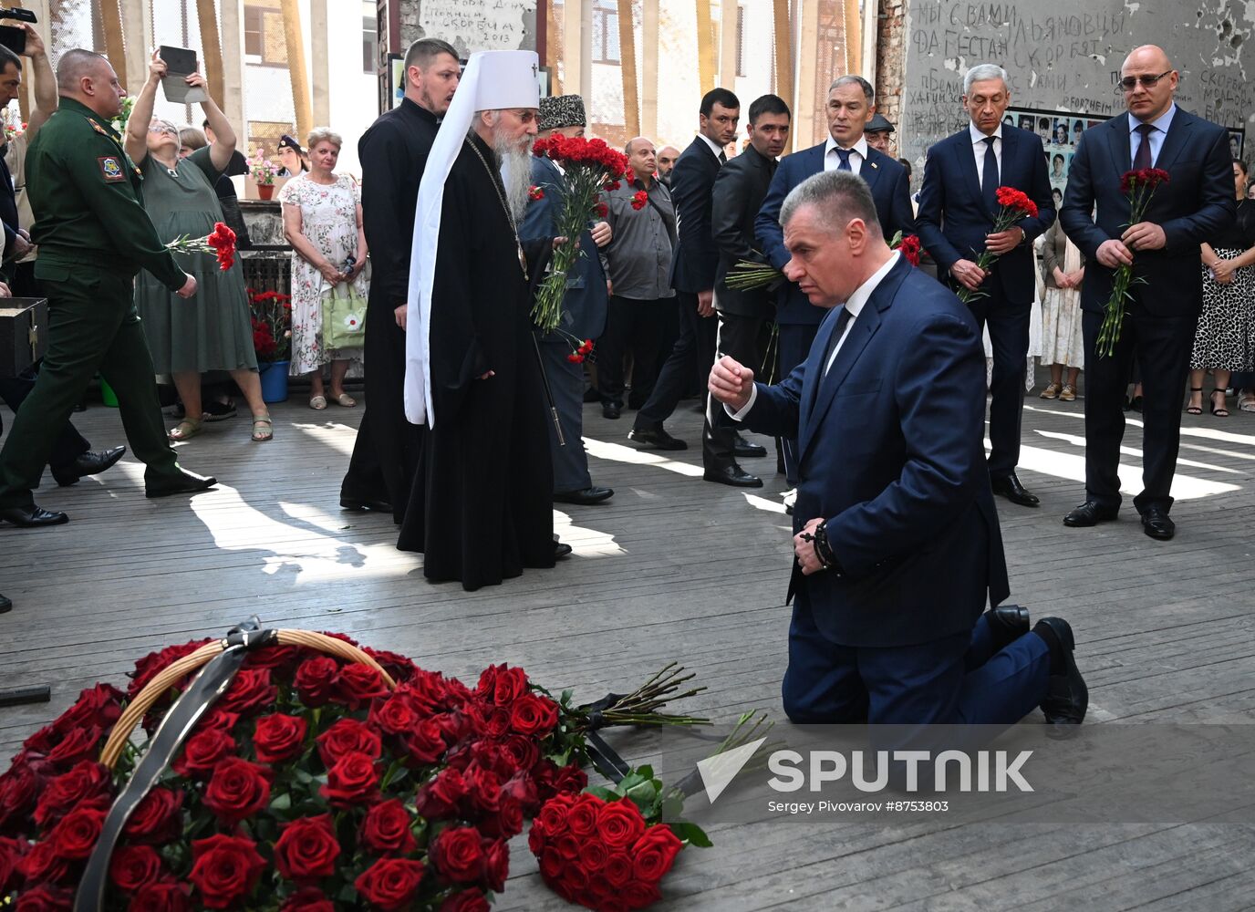 Russia Beslan School Siege Anniversary