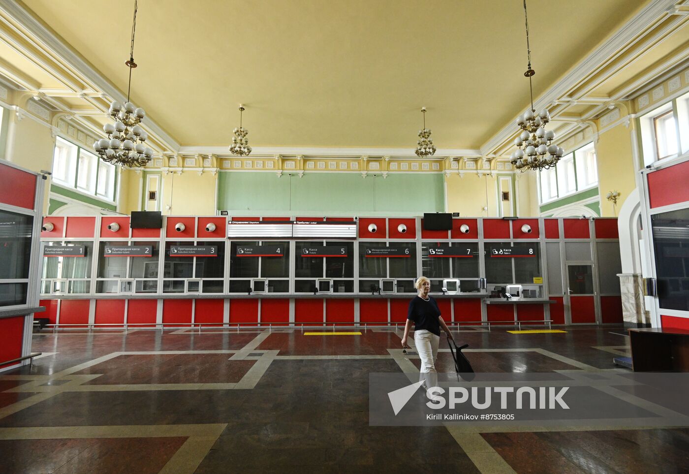 Russia Rizhsky Railway Station