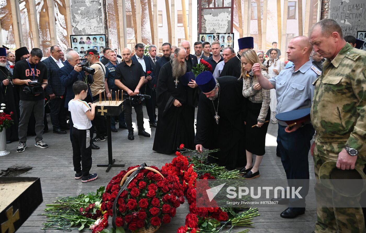 Russia Beslan School Siege Anniversary