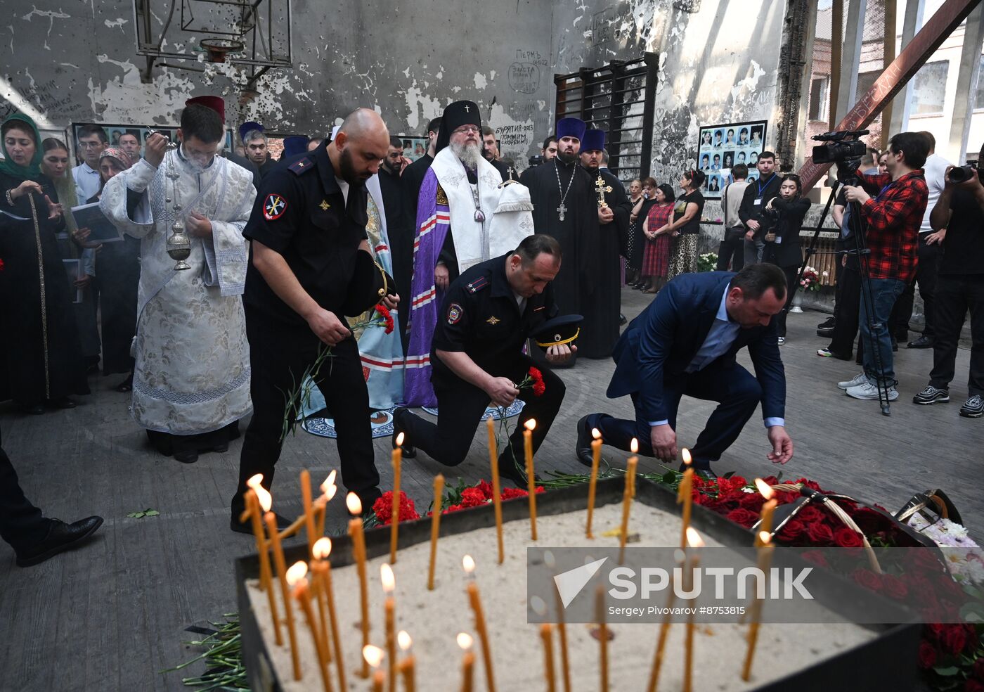 Russia Beslan School Siege Anniversary