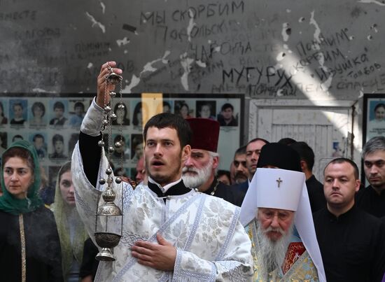 Russia Beslan School Siege Anniversary