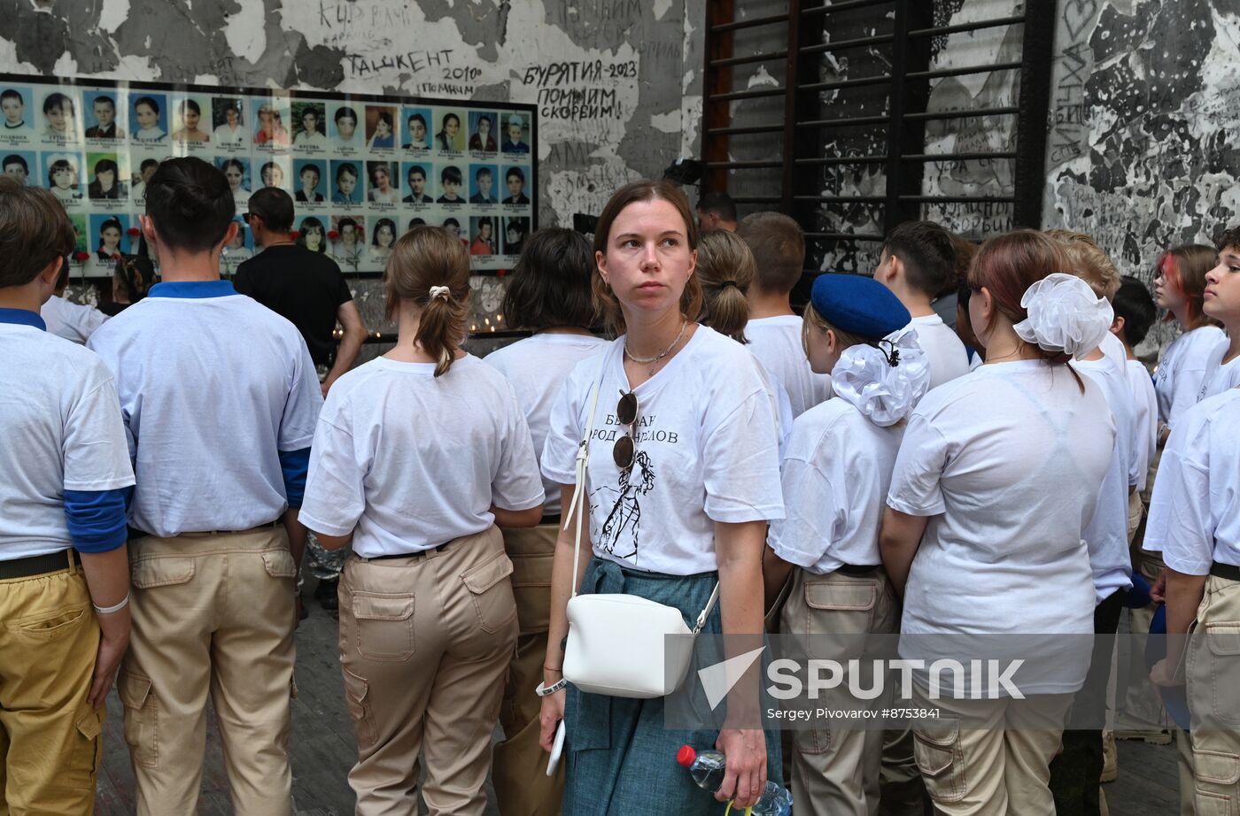 Russia Beslan School Siege Anniversary