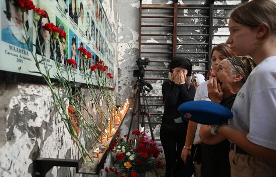 Russia Beslan School Siege Anniversary