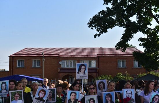 Russia Beslan School Siege Anniversary