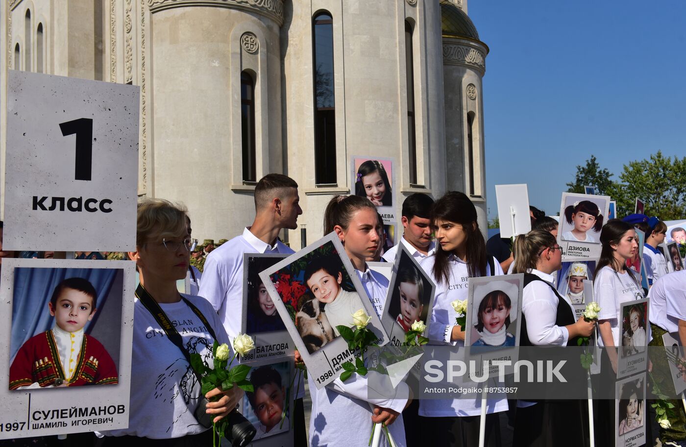 Russia Beslan School Siege Anniversary