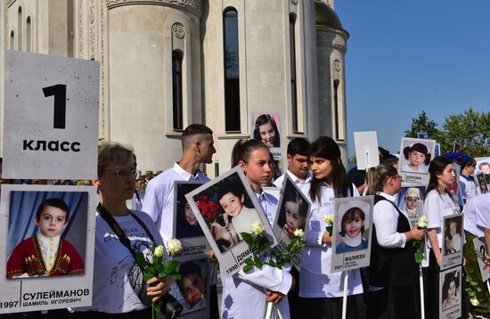 Russia Beslan School Siege Anniversary