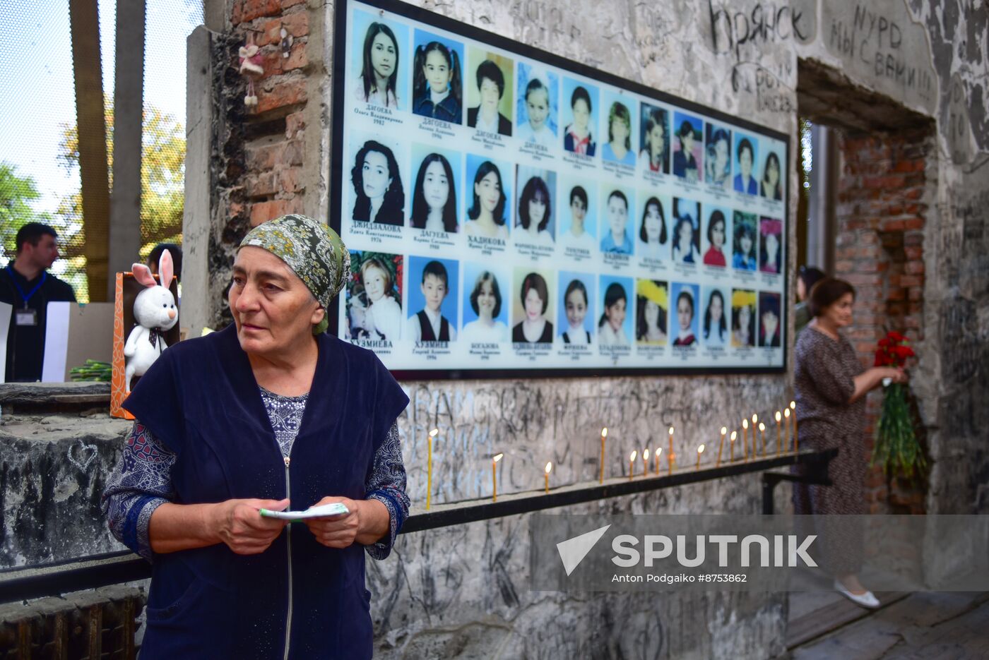 Russia Beslan School Siege Anniversary
