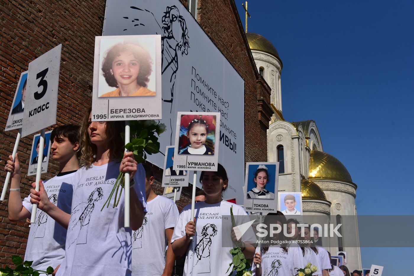 Russia Beslan School Siege Anniversary