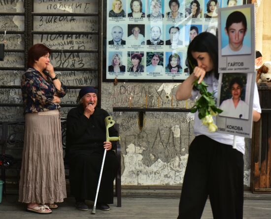 Russia Beslan School Siege Anniversary