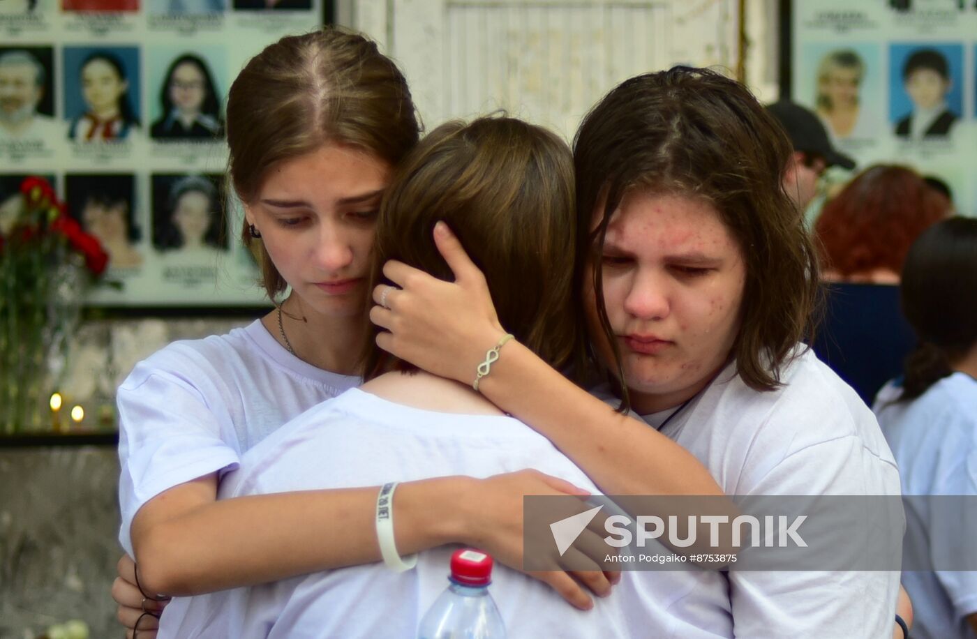 Russia Beslan School Siege Anniversary