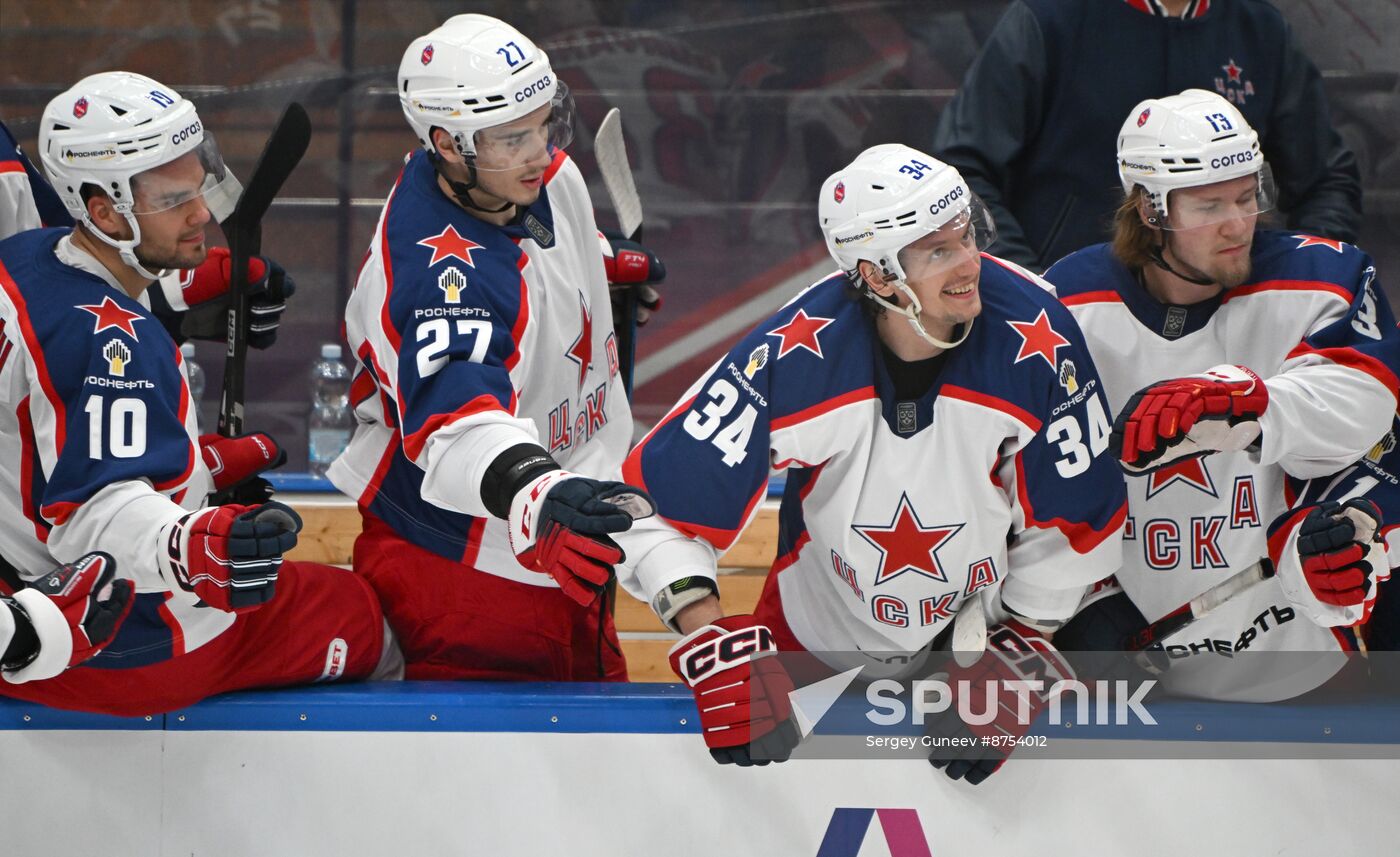 Russia Ice Hockey Moscow Mayor Cup Spartak - CSKA