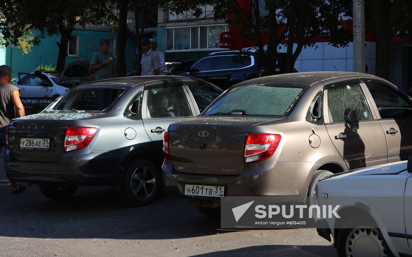 Russia Ukraine Military Operation Shelling Aftermath