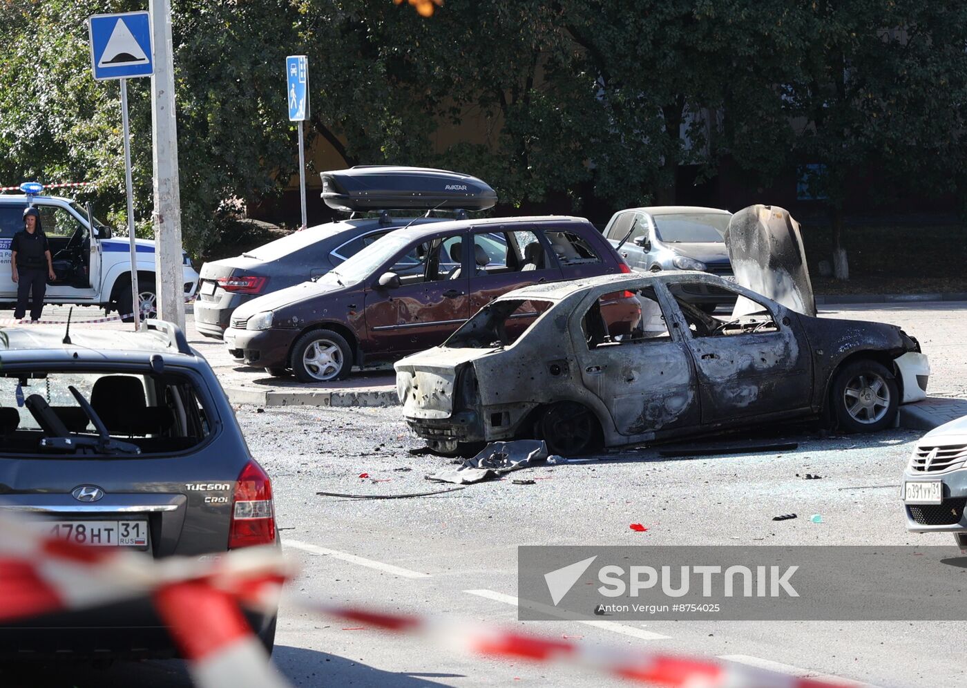 Russia Ukraine Military Operation Shelling Aftermath