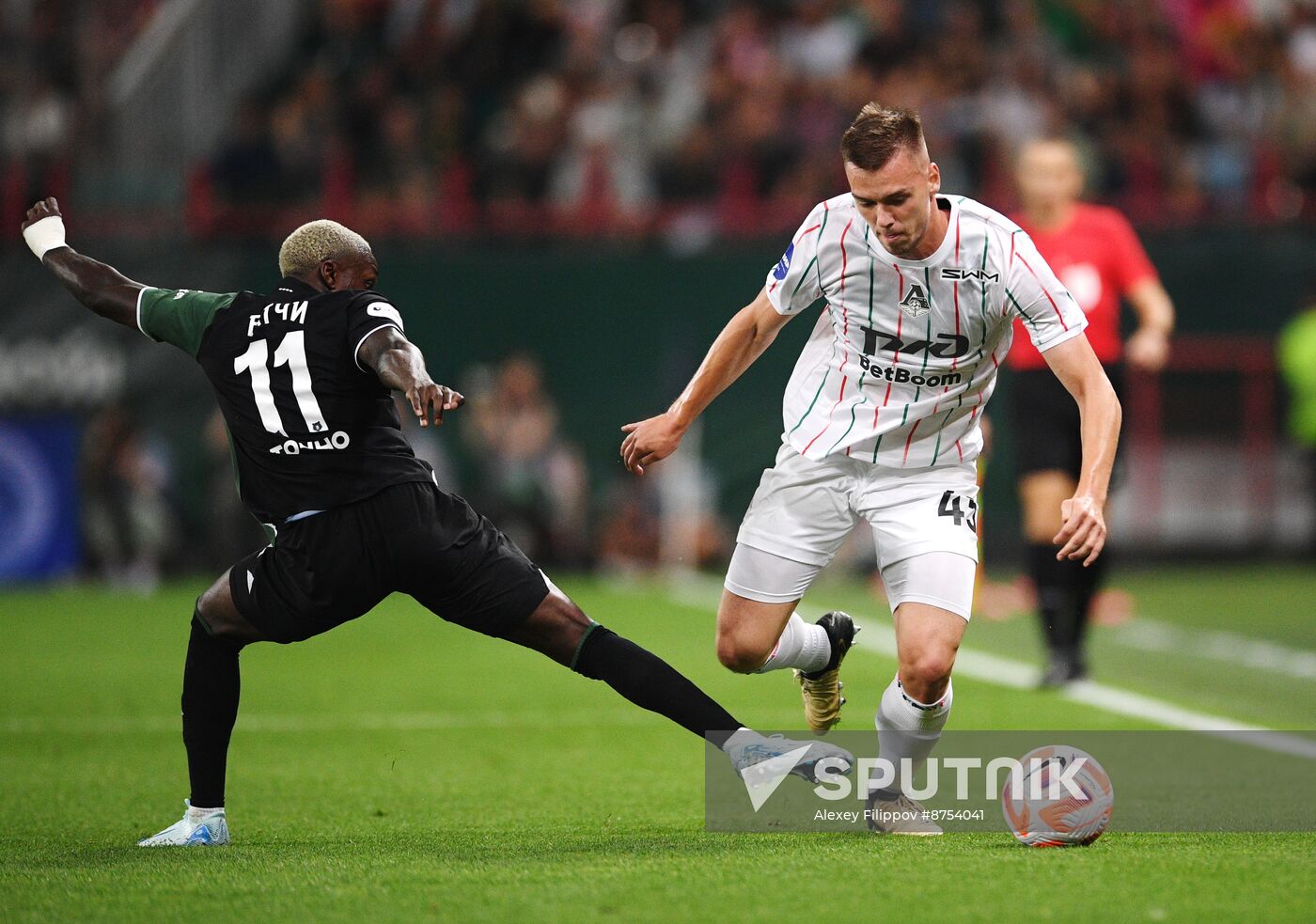 Russia Soccer Premier-League Lokomotiv - Krasnodar