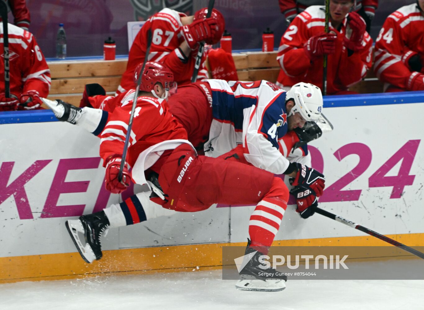 Russia Ice Hockey Moscow Mayor Cup Spartak - CSKA