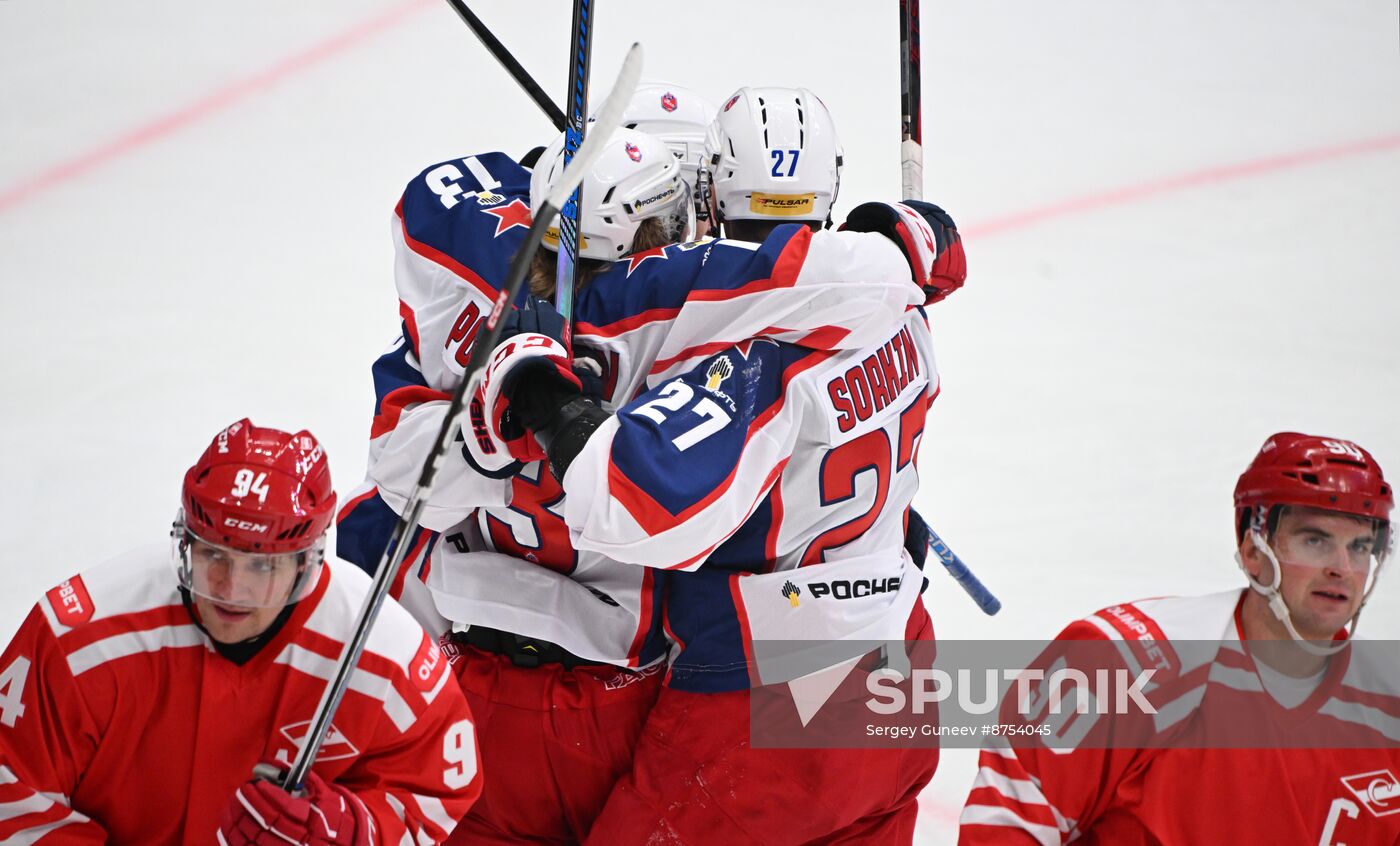 Russia Ice Hockey Moscow Mayor Cup Spartak - CSKA