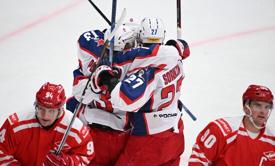 Russia Ice Hockey Moscow Mayor Cup Spartak - CSKA