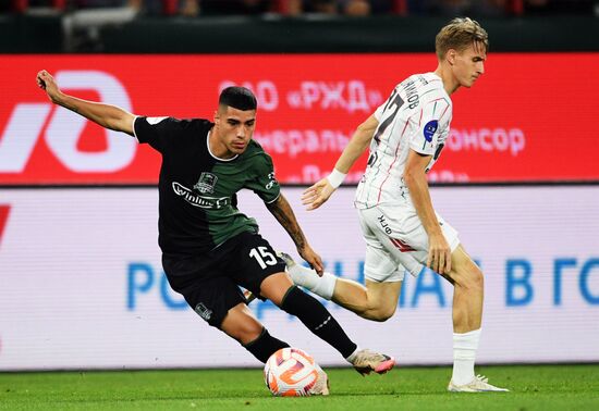 Russia Soccer Premier-League Lokomotiv - Krasnodar