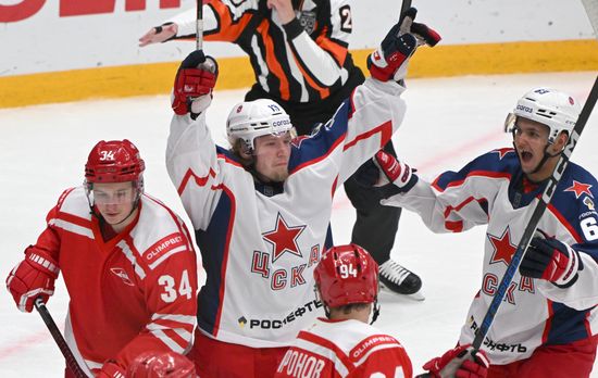 Russia Ice Hockey Moscow Mayor Cup Spartak - CSKA