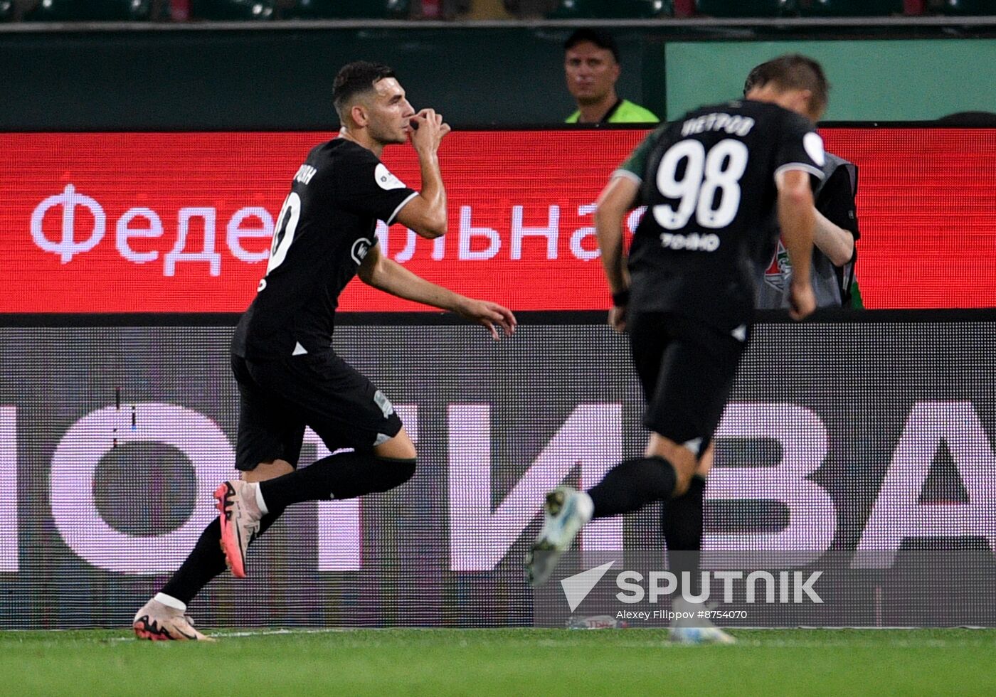 Russia Soccer Premier-League Lokomotiv - Krasnodar