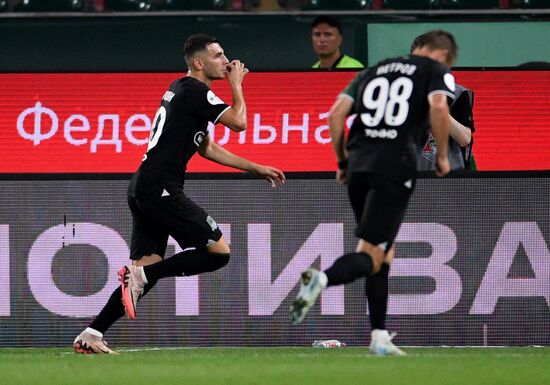 Russia Soccer Premier-League Lokomotiv - Krasnodar